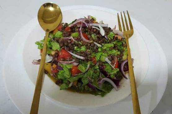  Lentils Salad 
